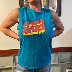Bruno Mars Tank (From the custom cut band tee section of my closet)